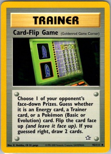 Card flip game goldenrod - game, (goldenrod