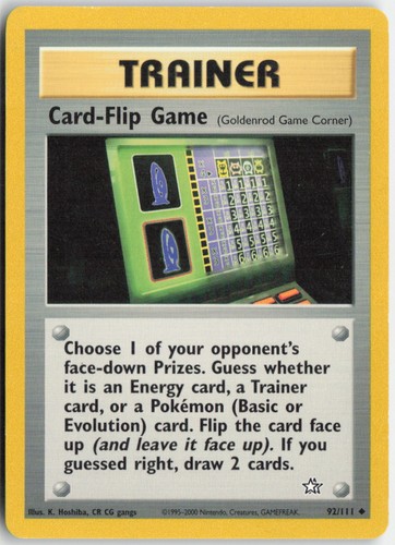 Card flip game goldenrod - game, (goldenrod