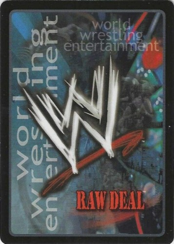 Raw deal ccg flip over - raw,