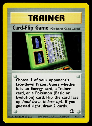 Card flip game goldenrod - card-flip,
