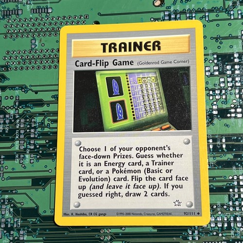 Card flip game goldenrod - game,