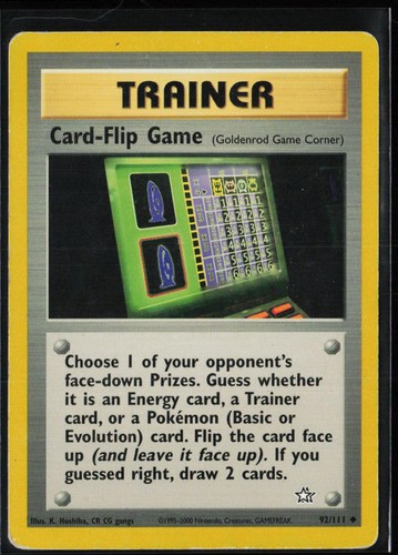 Card flip game goldenrod - game, (goldenrod