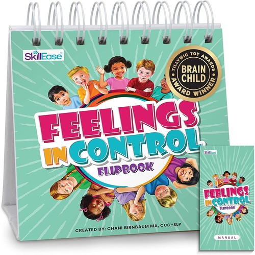 Feelings control flip book - feelings,