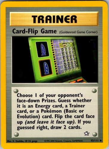 Neo genesis 092 111 - #092/111, card-flip
