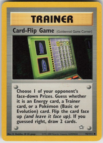 Pokemon card flip game - pokemon,