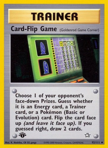 Card flip game goldenrod - card-flip, (goldenrod