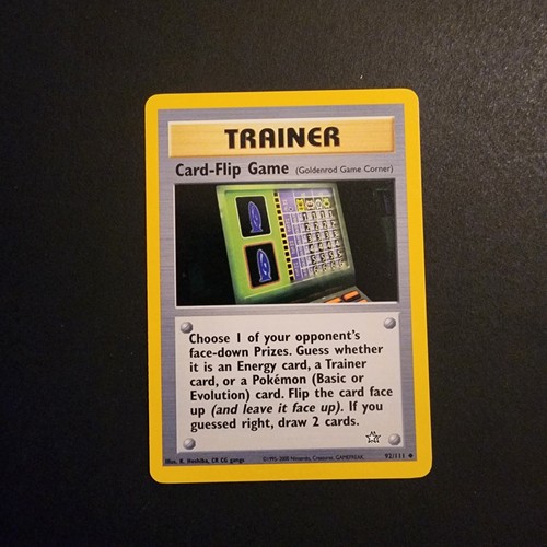 Card flip game - game, (goldenrod