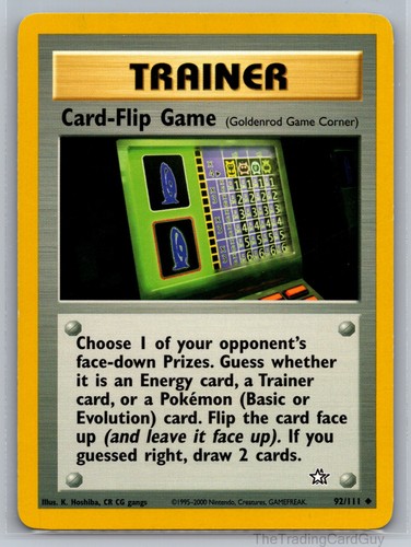 Card flip game goldenrod - game, (goldenrod