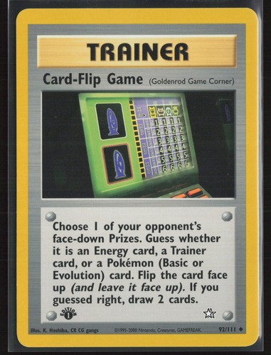 Card flip game goldenrod - game, (goldenrod