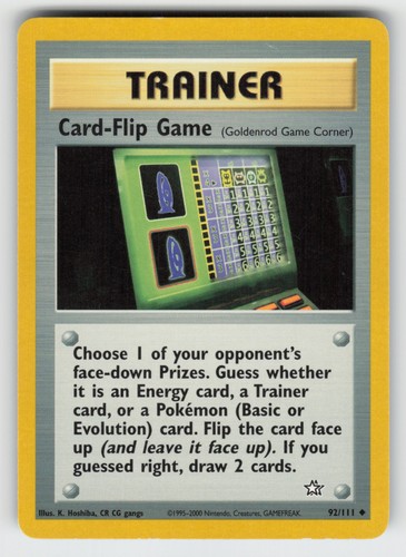 Card flip game goldenrod - card-flip,