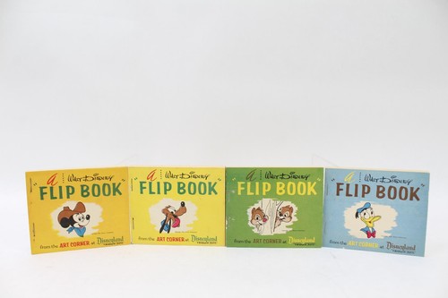 Walt disney flip book - walt, "flip